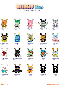 The Blot Says: Kidrobot - Dunny Series 2009 Checklist and Ratios